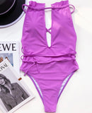 Set For Vacay Magenta One Piece Swimsuit